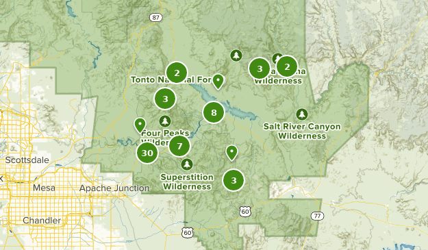 Best Trails Near Roosevelt Arizona Alltrails