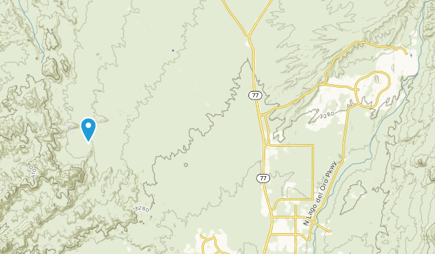 Saddle Brooke, Arizona Map