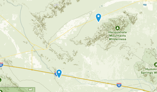 Salome, Arizona Map