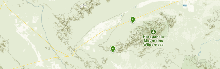 Trails near Salome, Arizona