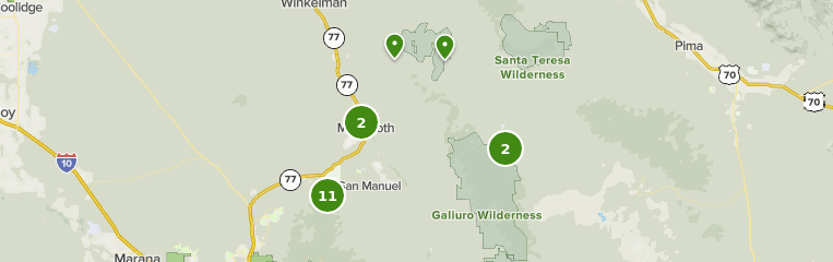 San Manuel Arizona Map Best 10 Trails And Hikes In San Manuel | Alltrails