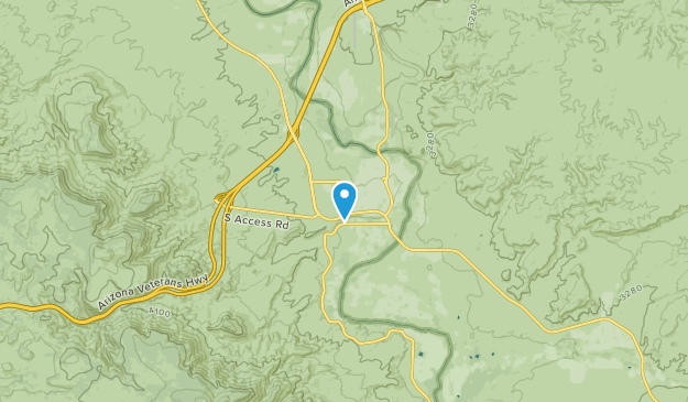 Security Acres, Arizona Map