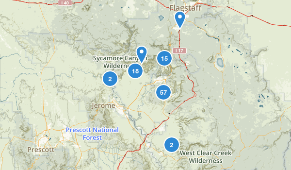 Sedona, Arizona Map