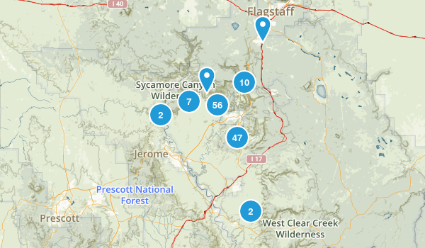Sedona, Arizona Map