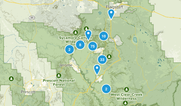 Sedona, Arizona Map