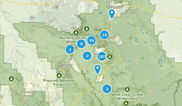 Sedona, Arizona Map