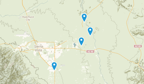 Sierra Vista, Arizona Map