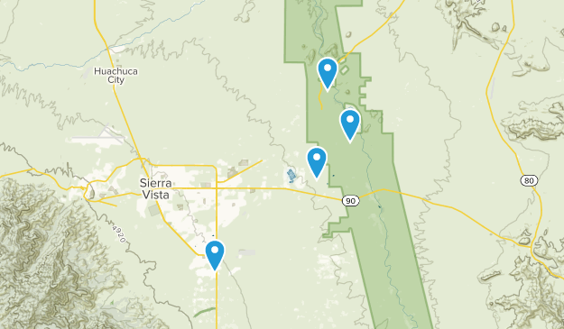 Sierra Vista, Arizona Map