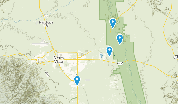 Sierra Vista, Arizona Map