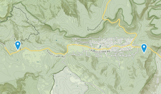 Strawberry, Arizona Map