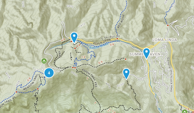 Summerhaven, Arizona Map