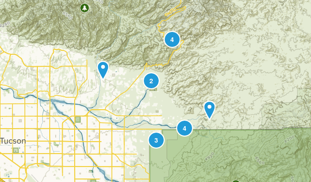 Tanque Verde, Arizona Map