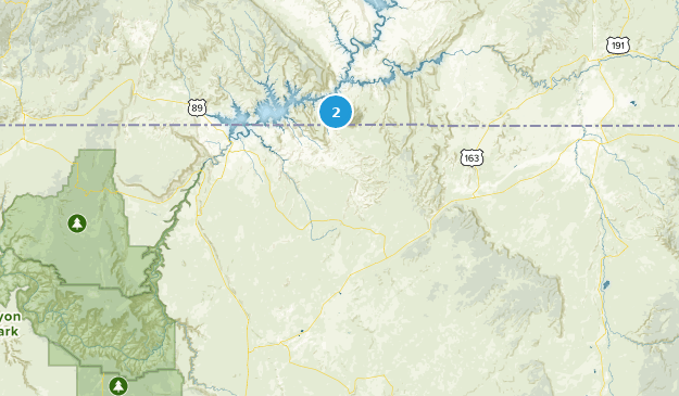 Tonalea, Arizona Map