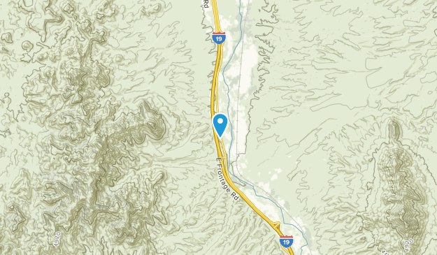 Tumacacori, Arizona Map