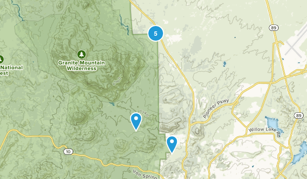 Williamson, Arizona Map