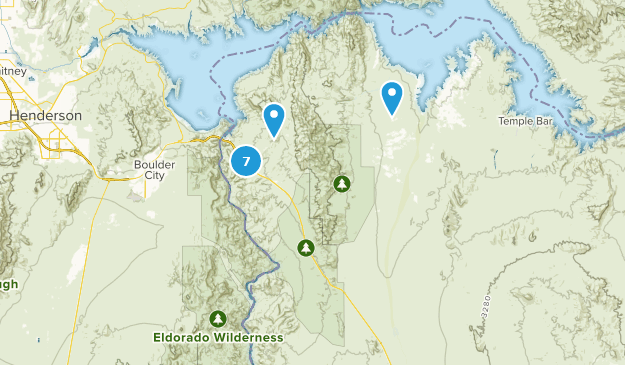 Willow Beach, Arizona Map