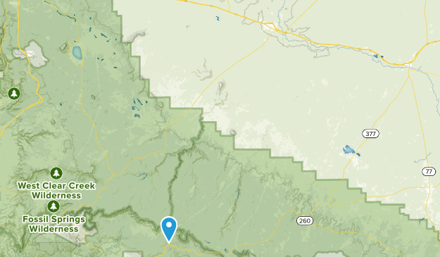 Winslow, Arizona Map