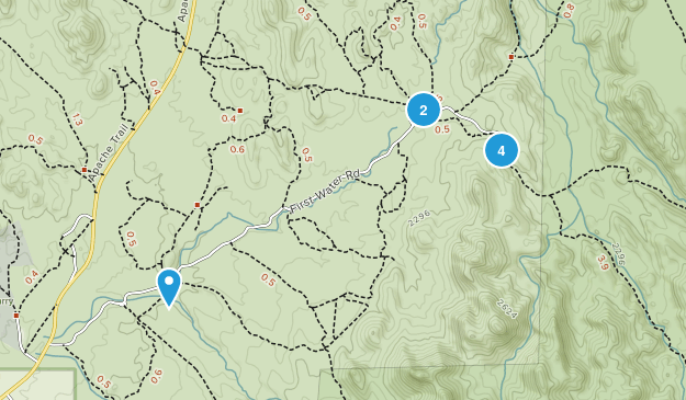 Youngberg, Arizona Map