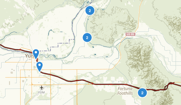 Yuma, Arizona Map