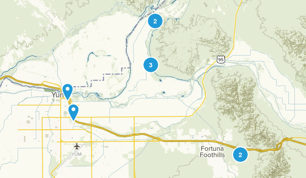 Yuma, Arizona Map