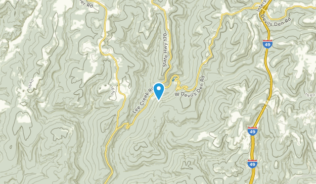 Banyard, Arkansas Map