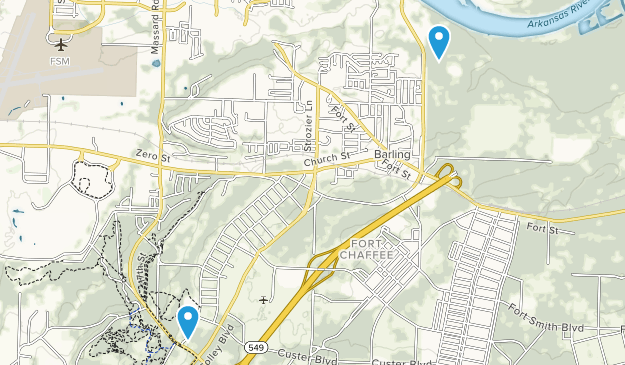 Barling, Arkansas Map