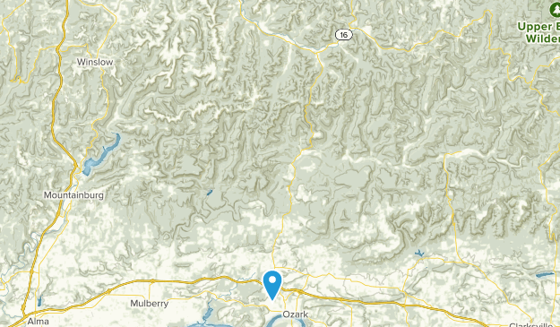 Combs, Arkansas Map