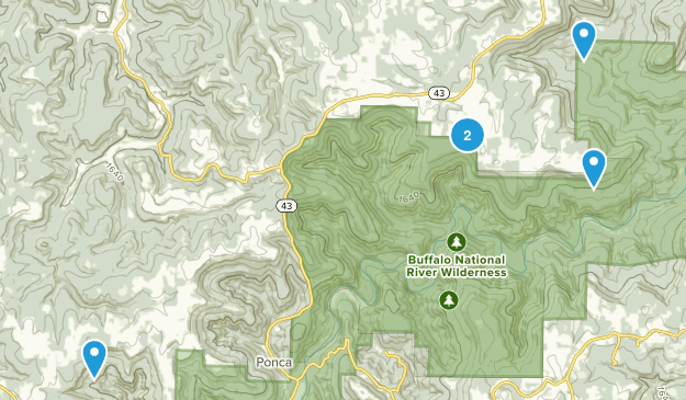 Compton, Arkansas Map