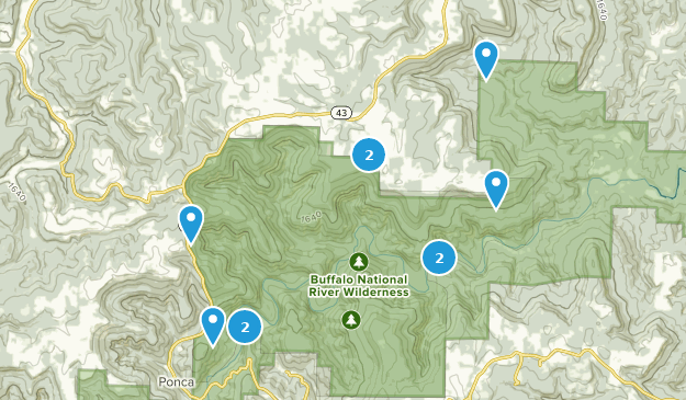 Compton, Arkansas Map