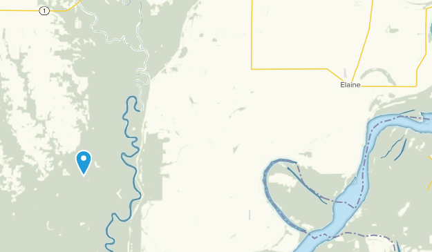 Elaine, Arkansas Map