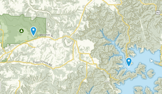 Garfield, Arkansas Map