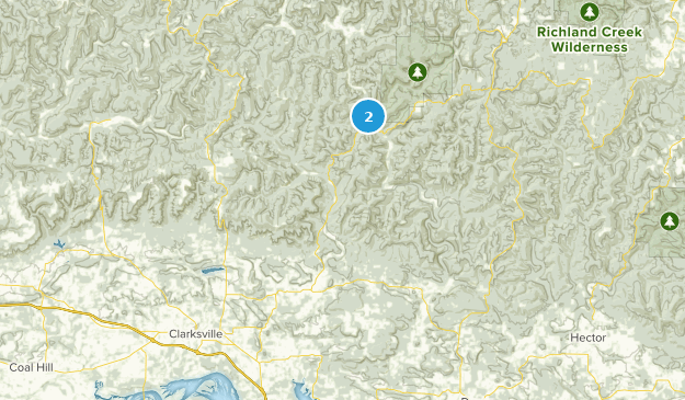 Hagarville, Arkansas Map