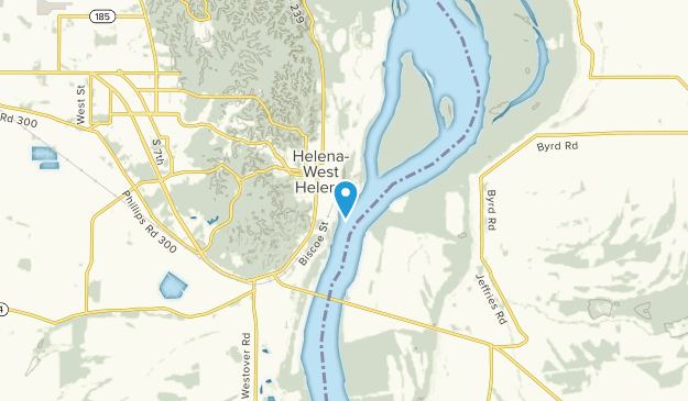 Helena, Arkansas Map