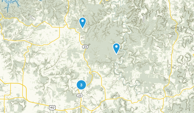 Huntsville, Arkansas Map