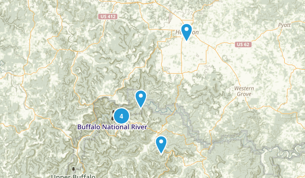 Jasper, Arkansas Map
