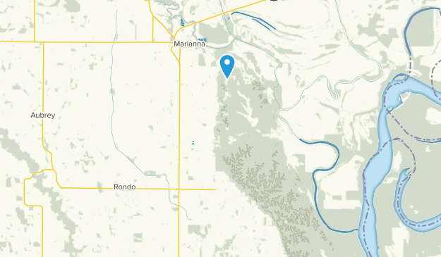 La Grange, Arkansas Map