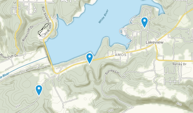Lakeview, Arkansas Map