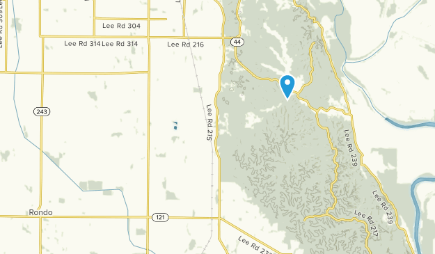 Lexa, Arkansas Map