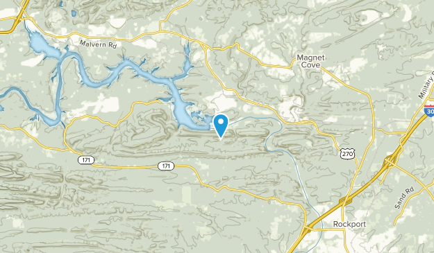 Malvern, Arkansas Map