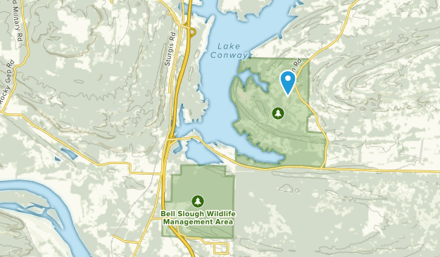 Mayflower, Arkansas Map