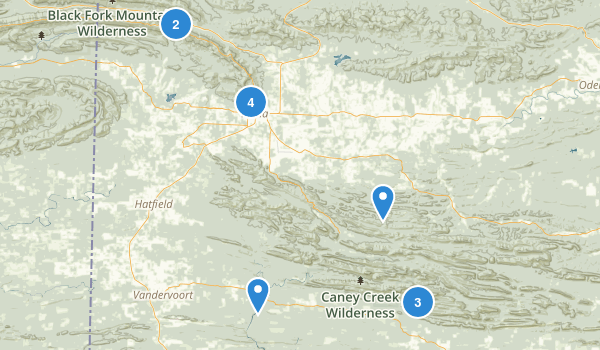 Mena, Arkansas Map