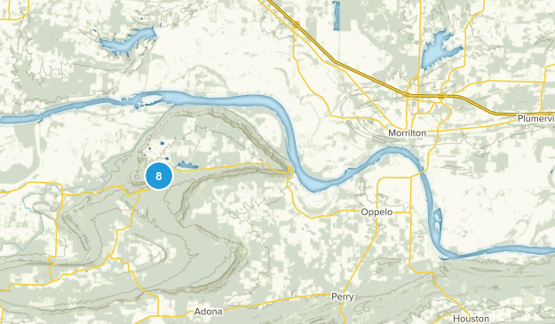 Morrilton, Arkansas Map