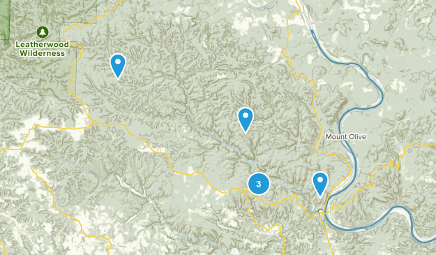 Mountain View, Arkansas Map