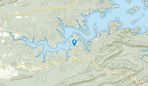 Mt Ida, Arkansas Map