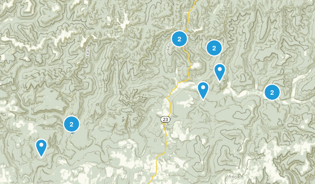 Ozark, Arkansas Map