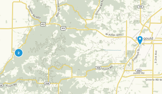 Paragould, Arkansas Map