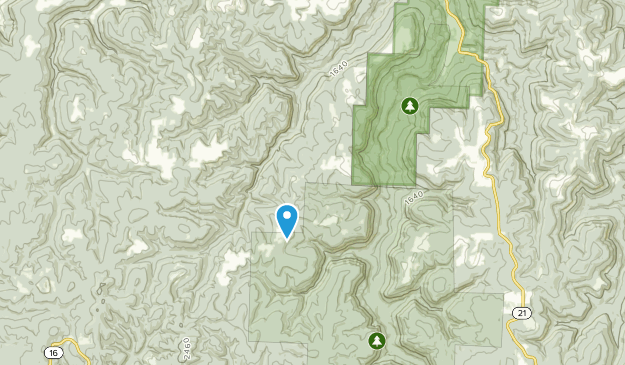 Pettigrew, Arkansas Map