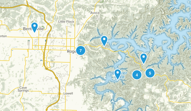 Rogers, Arkansas Map