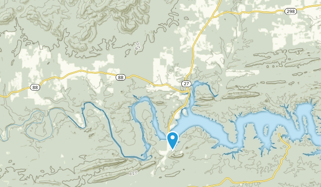Story, Arkansas Map