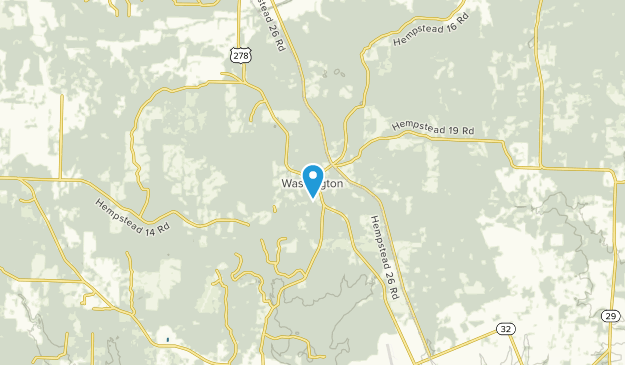 Washington, Arkansas Map